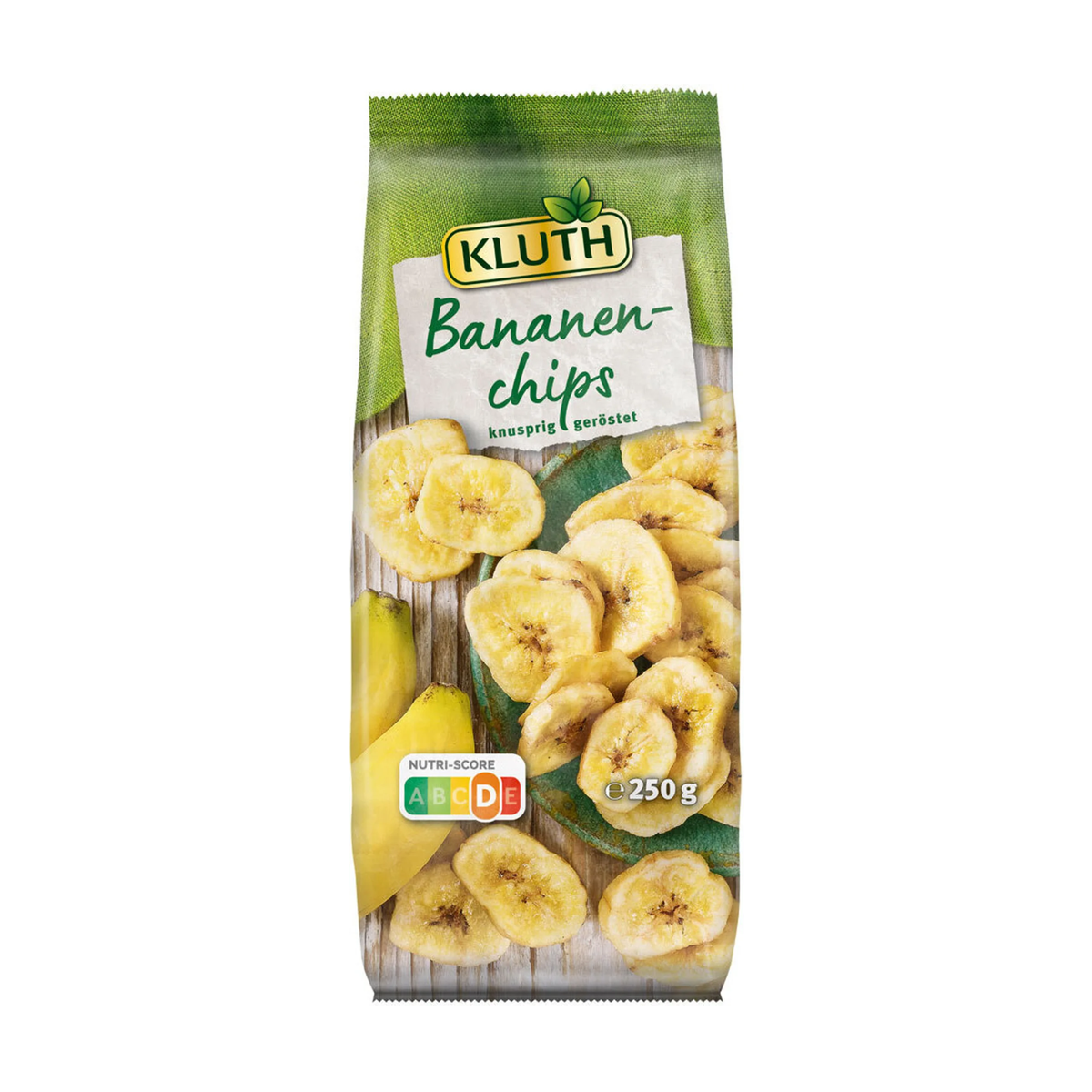 Kluth Bananenchips knusprig geröstet 250g