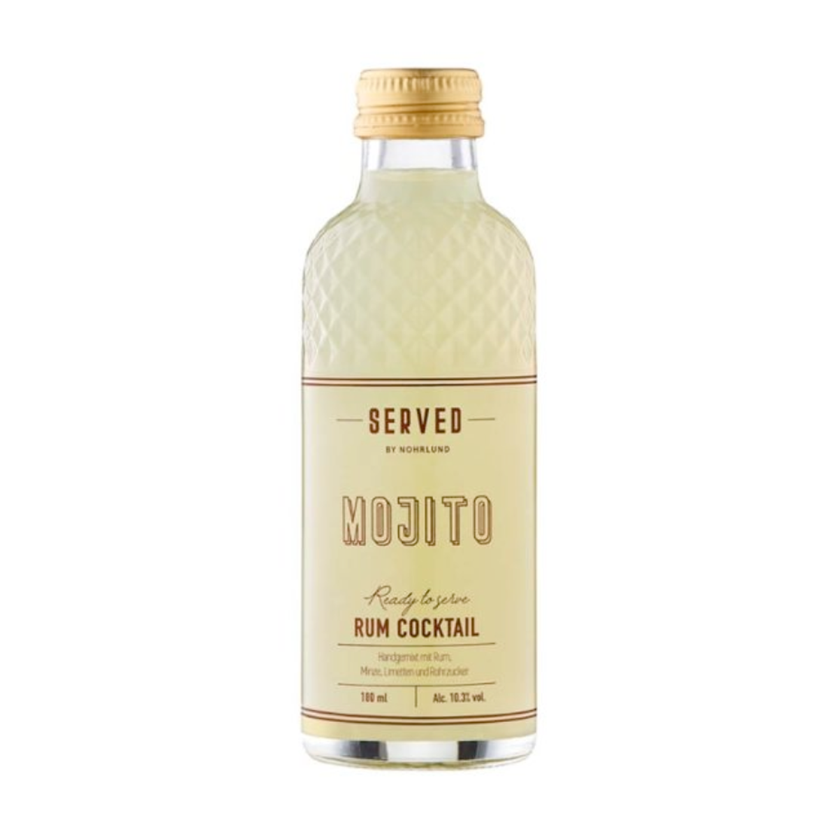 Bio Served Mojito Rum Cocktail 10,3% 0,18l
