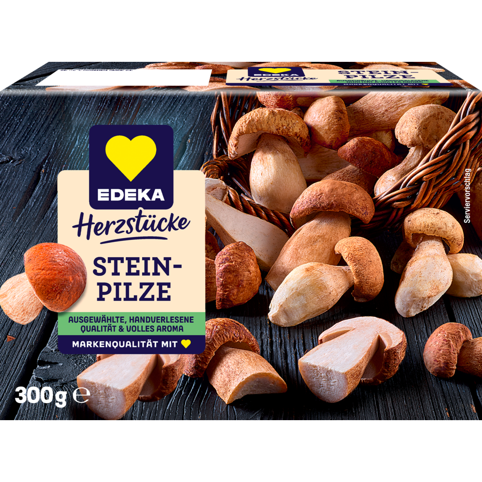EDEKA Herzstücke Steinpilze halbiert 300g