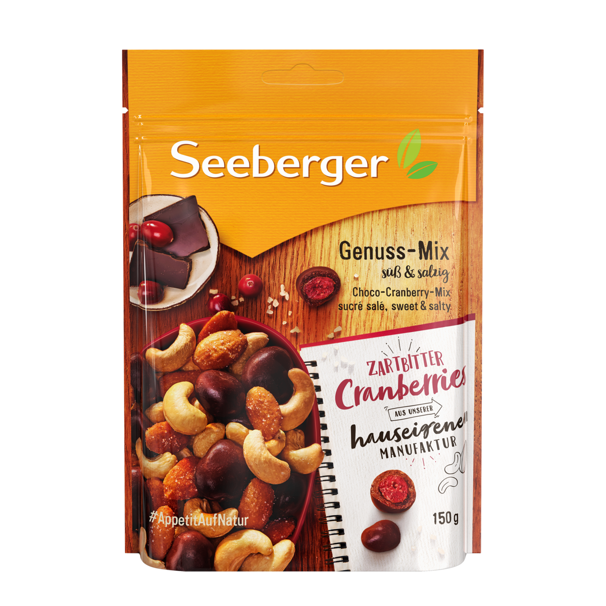 Seeberger Genuss-Mix süß&salzig 150g
