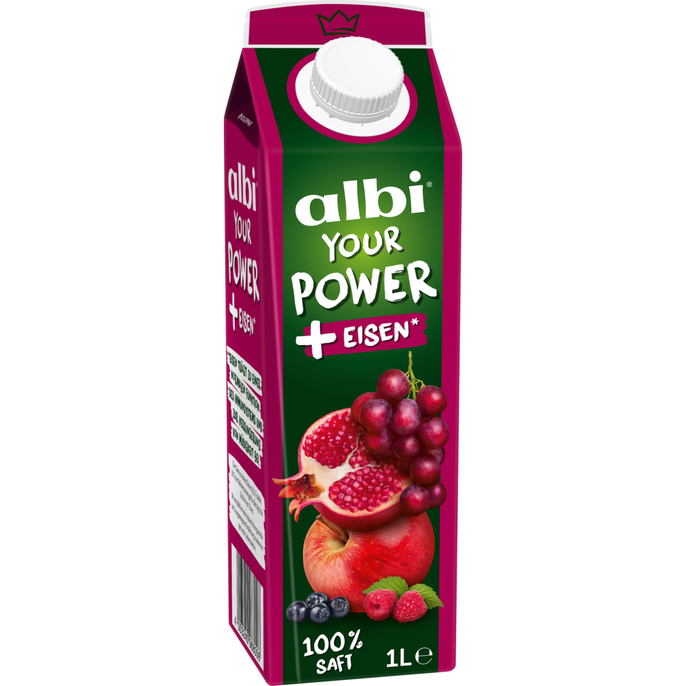 Albi Mehrfruchtsaft+Eisen 1l EW