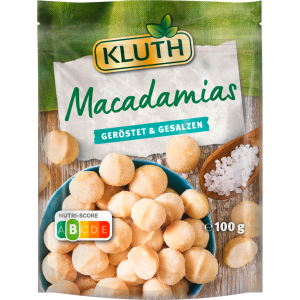 Kluth Macadamias geröstet und gesalzen 100g