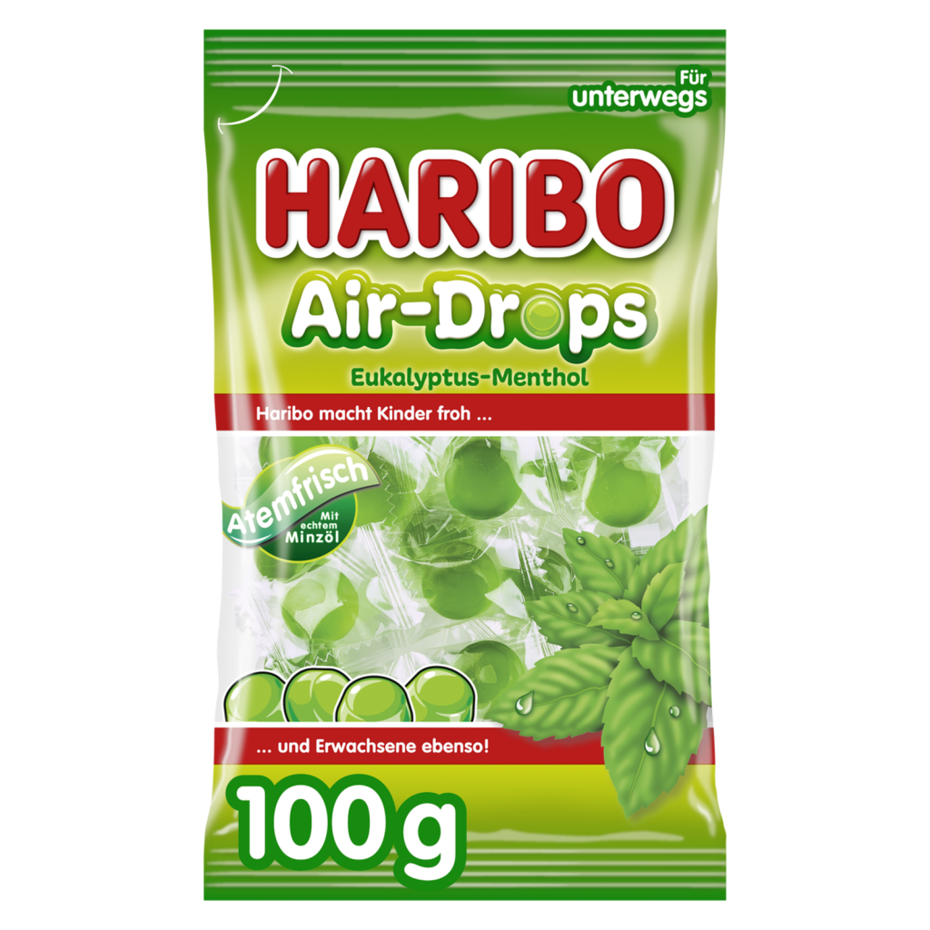 Haribo Air-Drops Euka-Menthol 100g