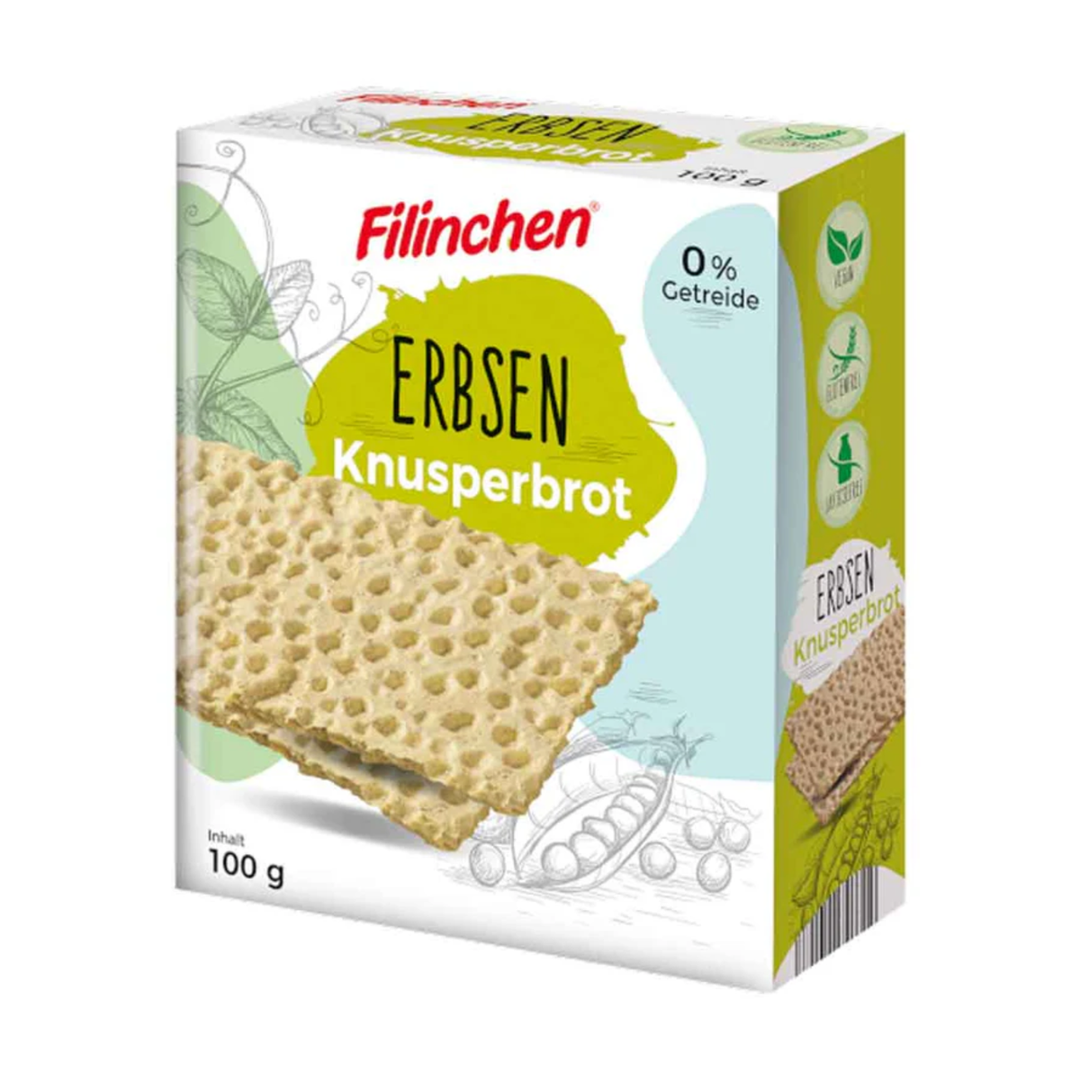 Filinchen Knusperbrot Erbse 100g