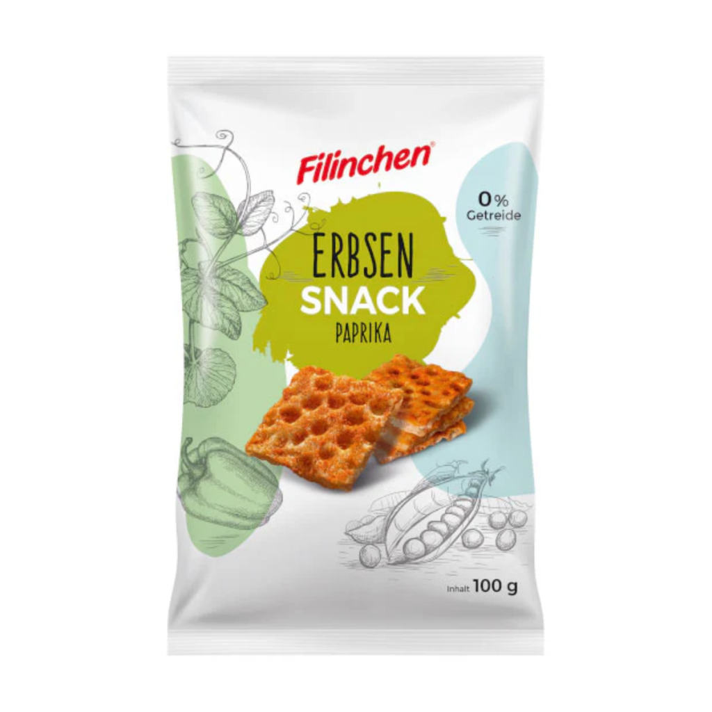 Filinchen Erbsen-Snack Paprika 100g