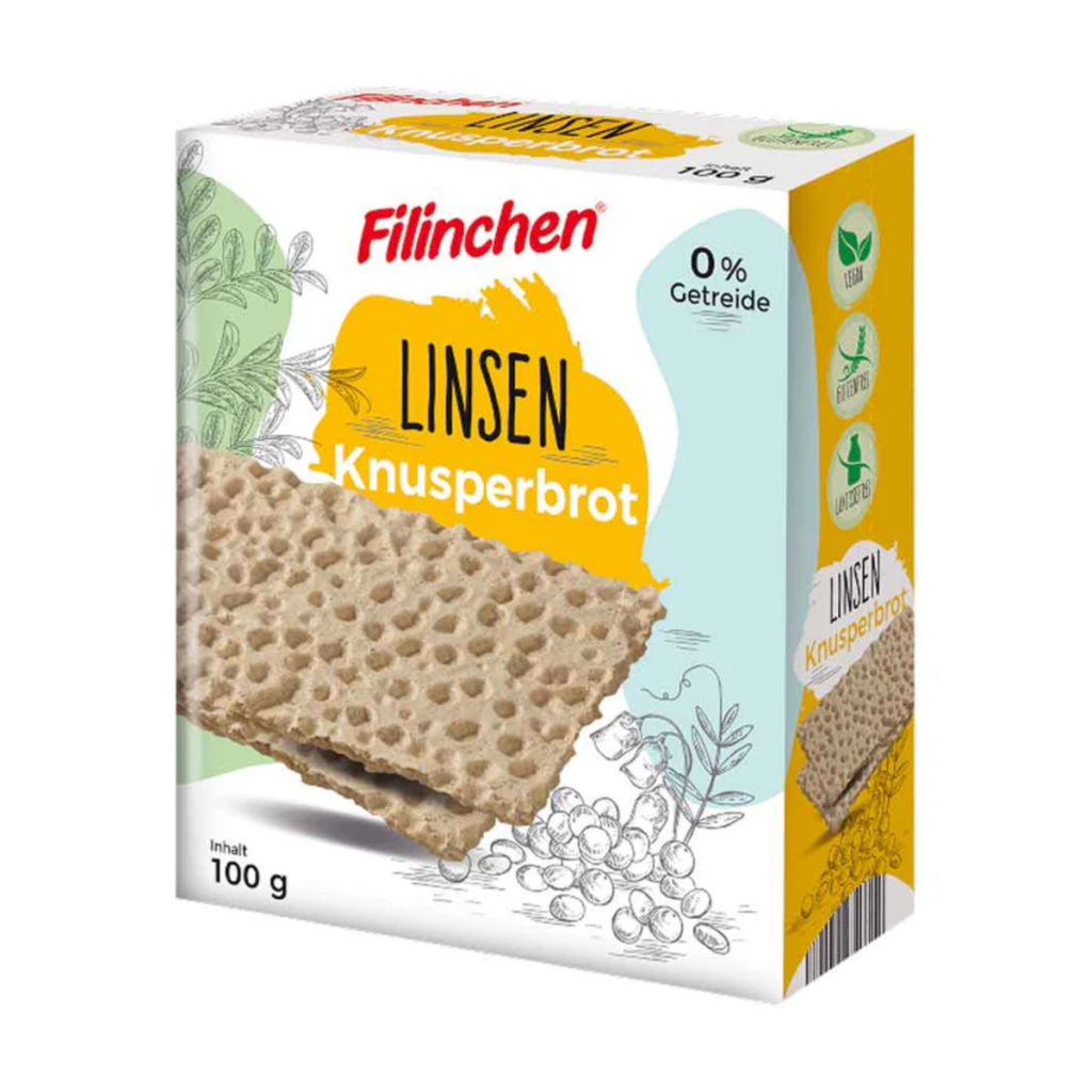 Filinchen Knusperbrot Linse 100g