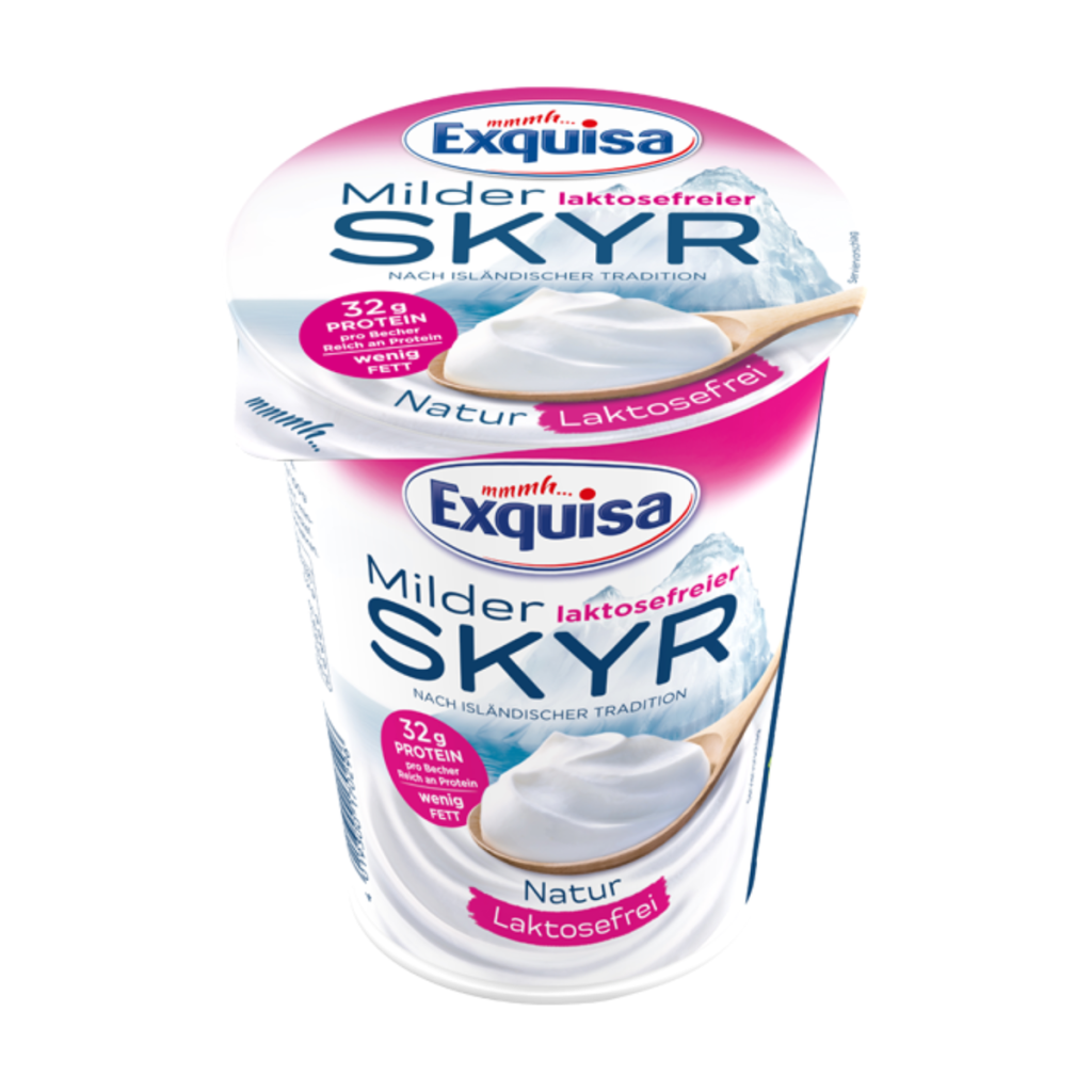 Exquisa Milder Skyr Natur Laktosefrei 375g