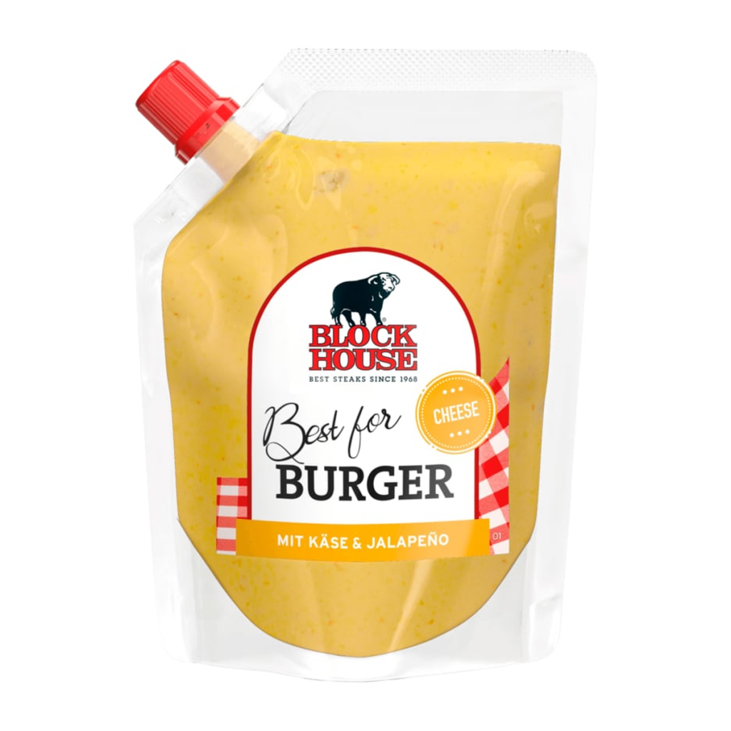 Block House Burger Sauce Cheese 250ml