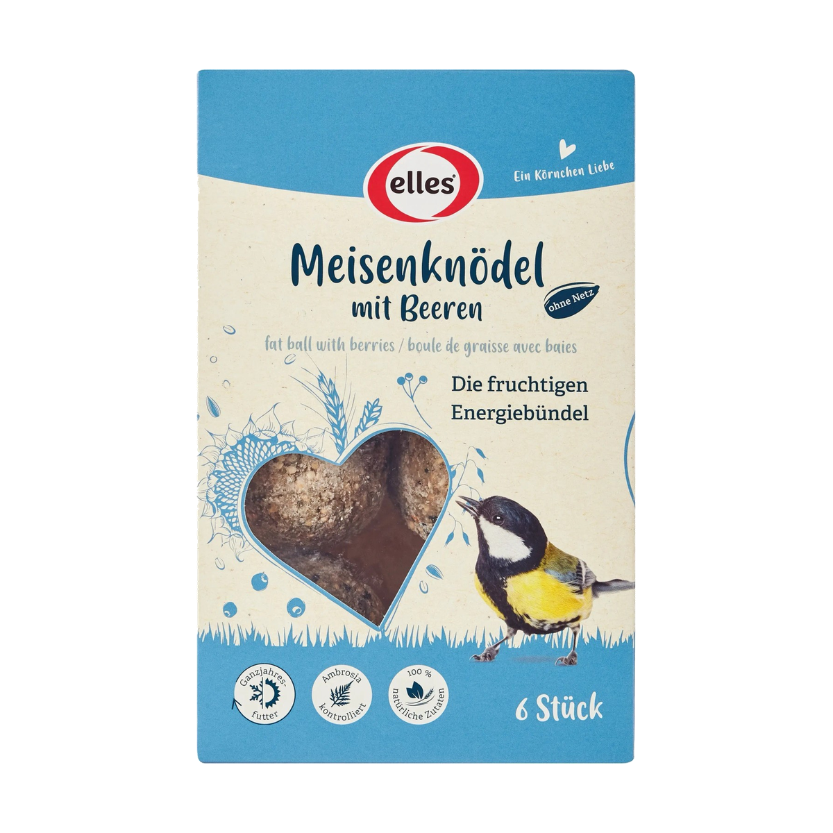 Elles Knödel&Beere ohne Netz 6ST 540g