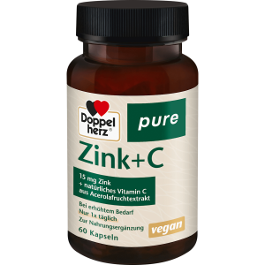 Doppelherz pure Zink+C 60 Kapseln 30g