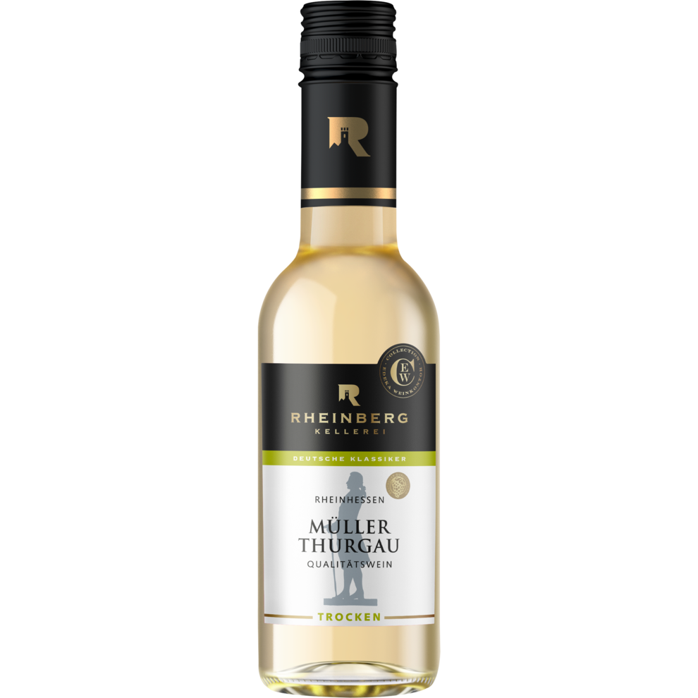 Rheinberg Kellerei Müller-Thurgau Rheinhessen trocken QbA 0,25l