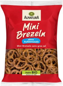 Bio Alnatura Mini Brezeln ohne Aufstreusalz 100g