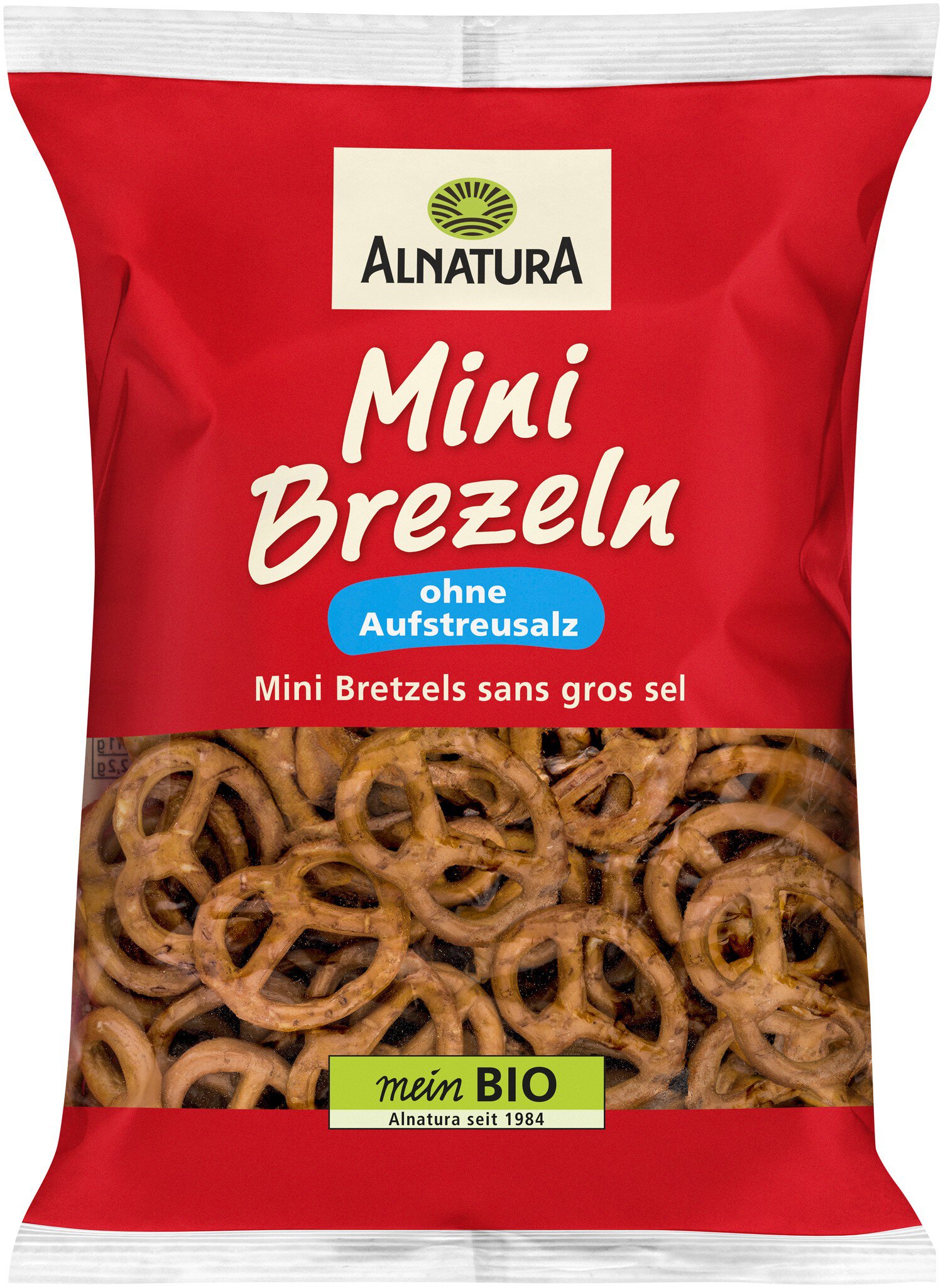 Bio Alnatura Mini Brezeln ohne Aufstreusalz 100g