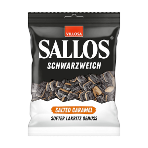 Sallos Schwarzweich Salted Caramel 200g