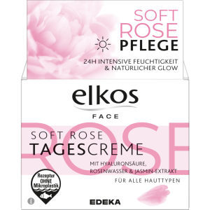 EDEKA elkos Gesichtscreme Rose 50ml