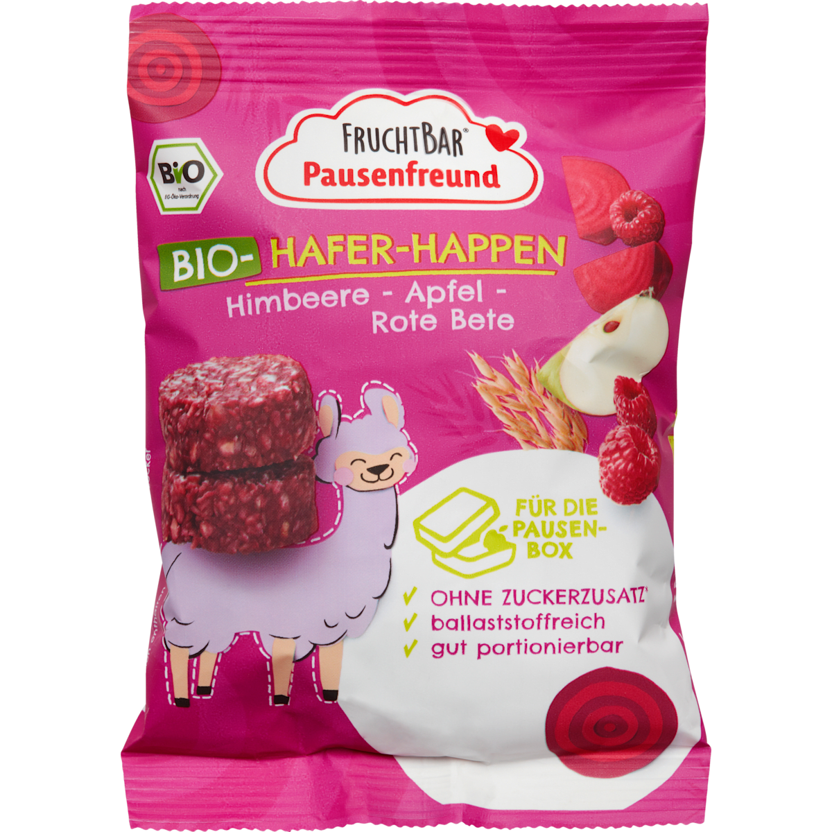 Bio Fruchtbar Pausenfreund Hafer-Happen 80g