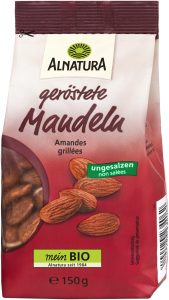 Bio Alnatura Mandeln geröstet&ungesalzen 150g