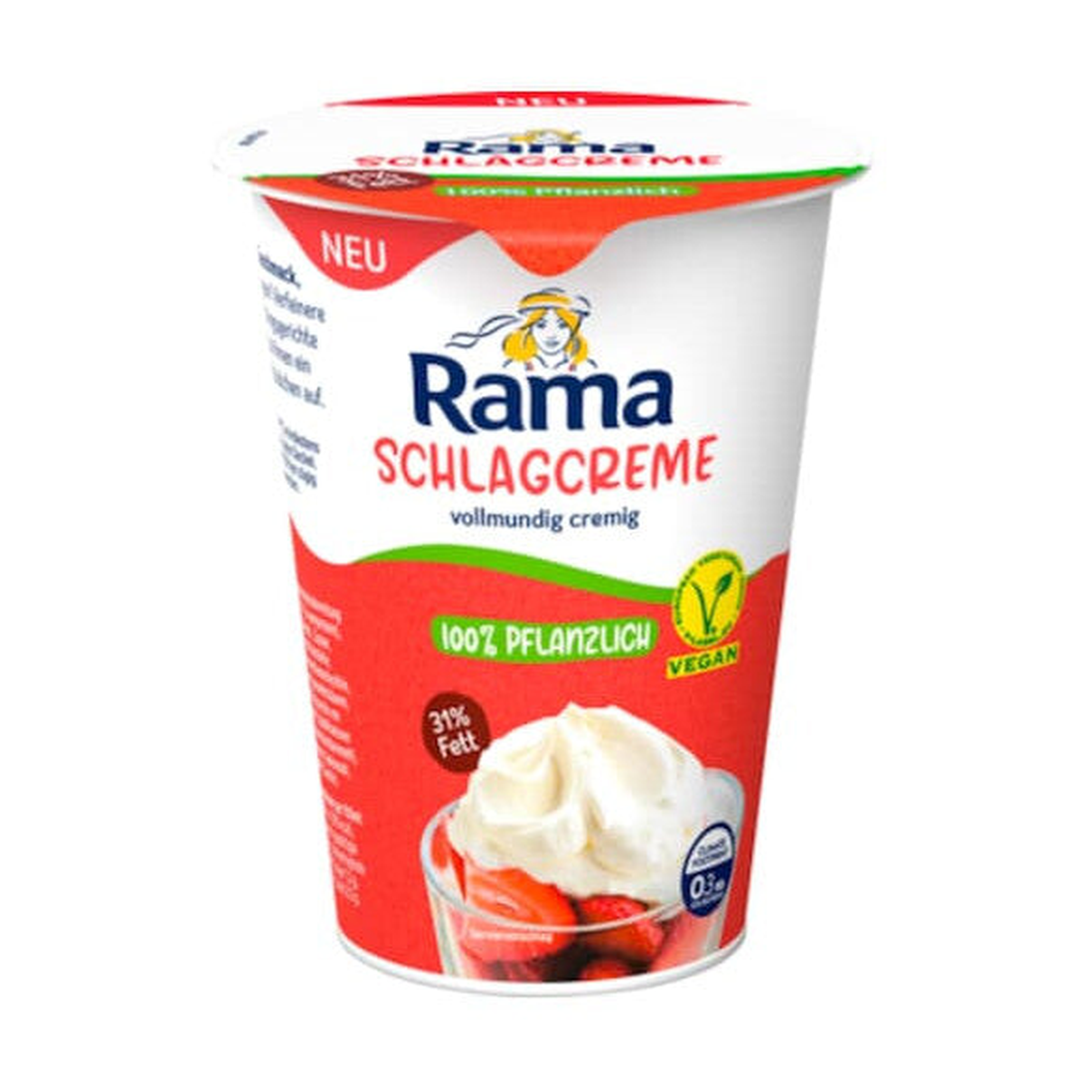 Rama Schlagcreme 100% pflanzlich 31% Fett 200ml