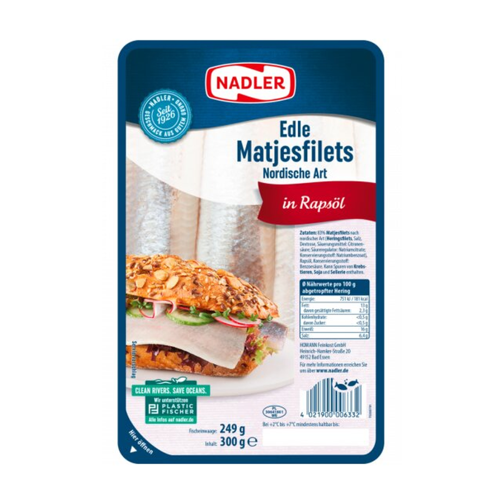 Nadler Edle Matjesfilets nordische Art 300g