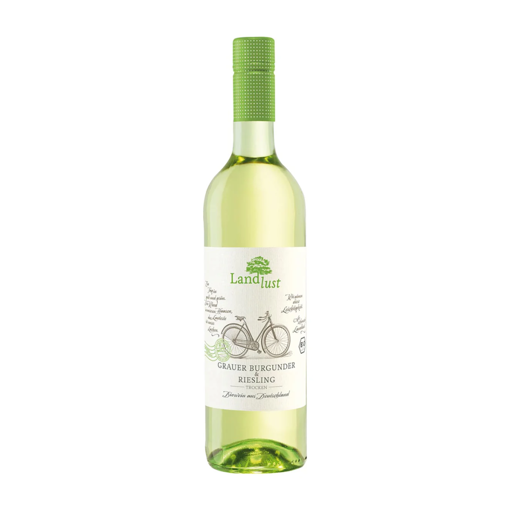 Bio Landlust Riesling&Grauer Burgunder QbA trocken 0,75l