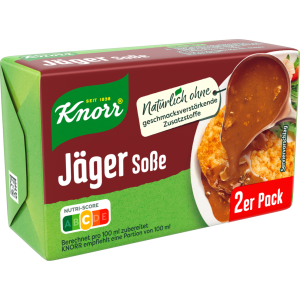 Knorr Jäger Soße für 2x250ml 46g