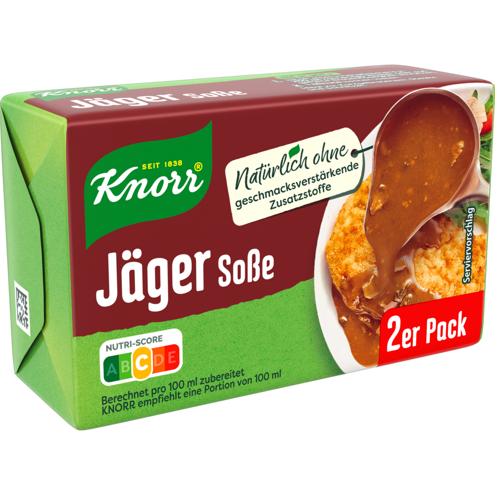 Knorr Jäger Soße für 2x250ml 46g