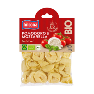 Bio Hilcona Tortelloni Pomodoro-Mozzarella 250g