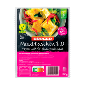 Bürger Maultaschen 2.0 vegan 300g