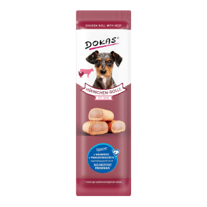 Dokas Hühnchen-Rolle mit Rind 10g
