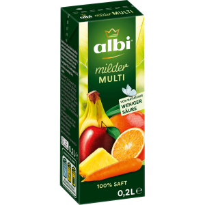 Albi Milder Multivitaminsaft 0,2l EW