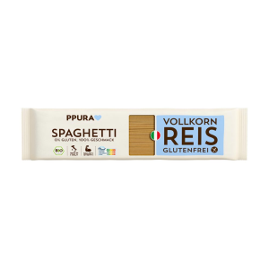 Bio Ppura Spaghetti aus Vollkornreis glutenfrei 400g