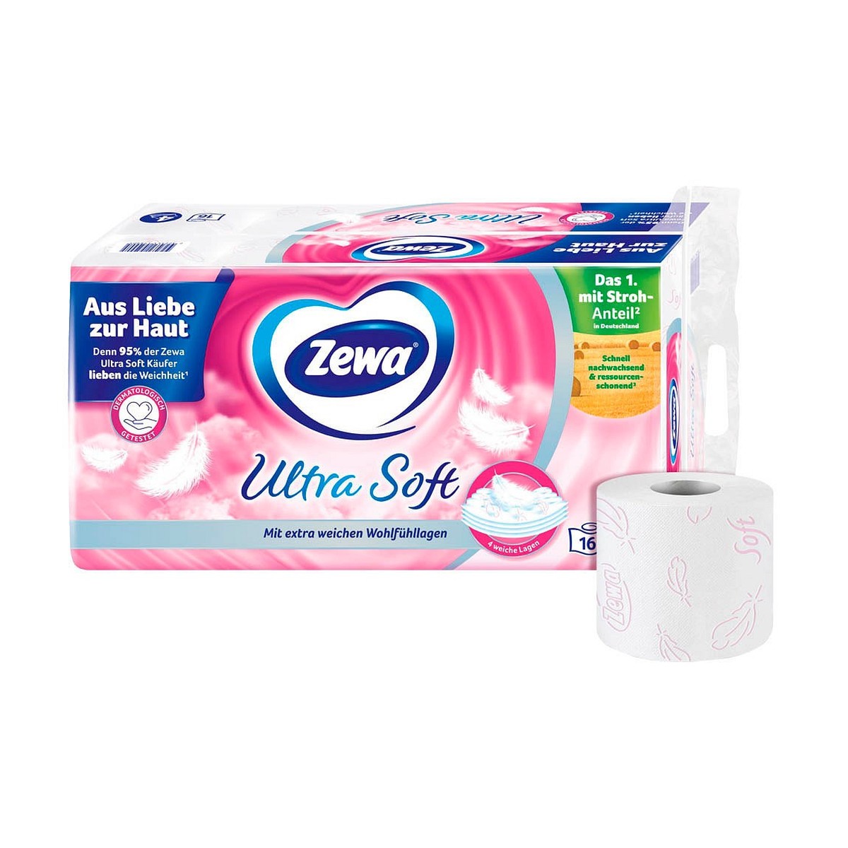 Zewa Ультра мягкий туалетная бумага 4-lagig 16x150BL
