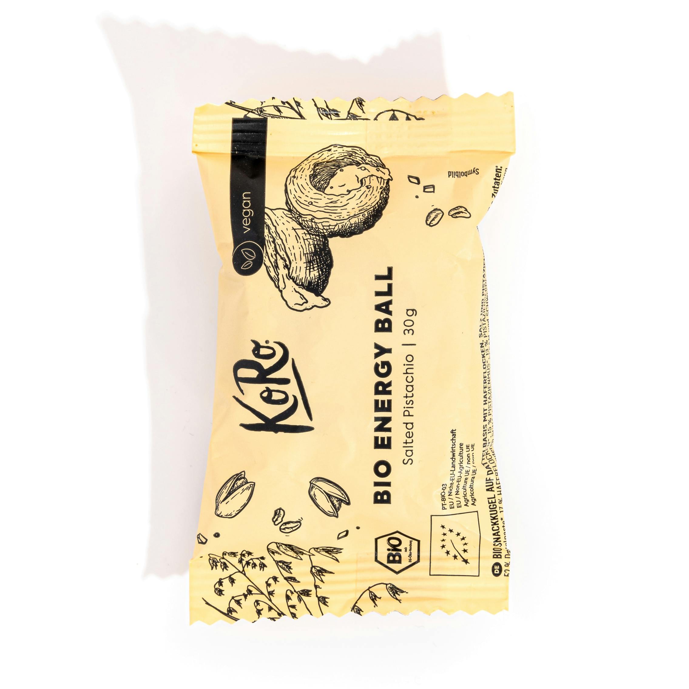 Bio Koro Energy Ball Salted Pistachio 30g