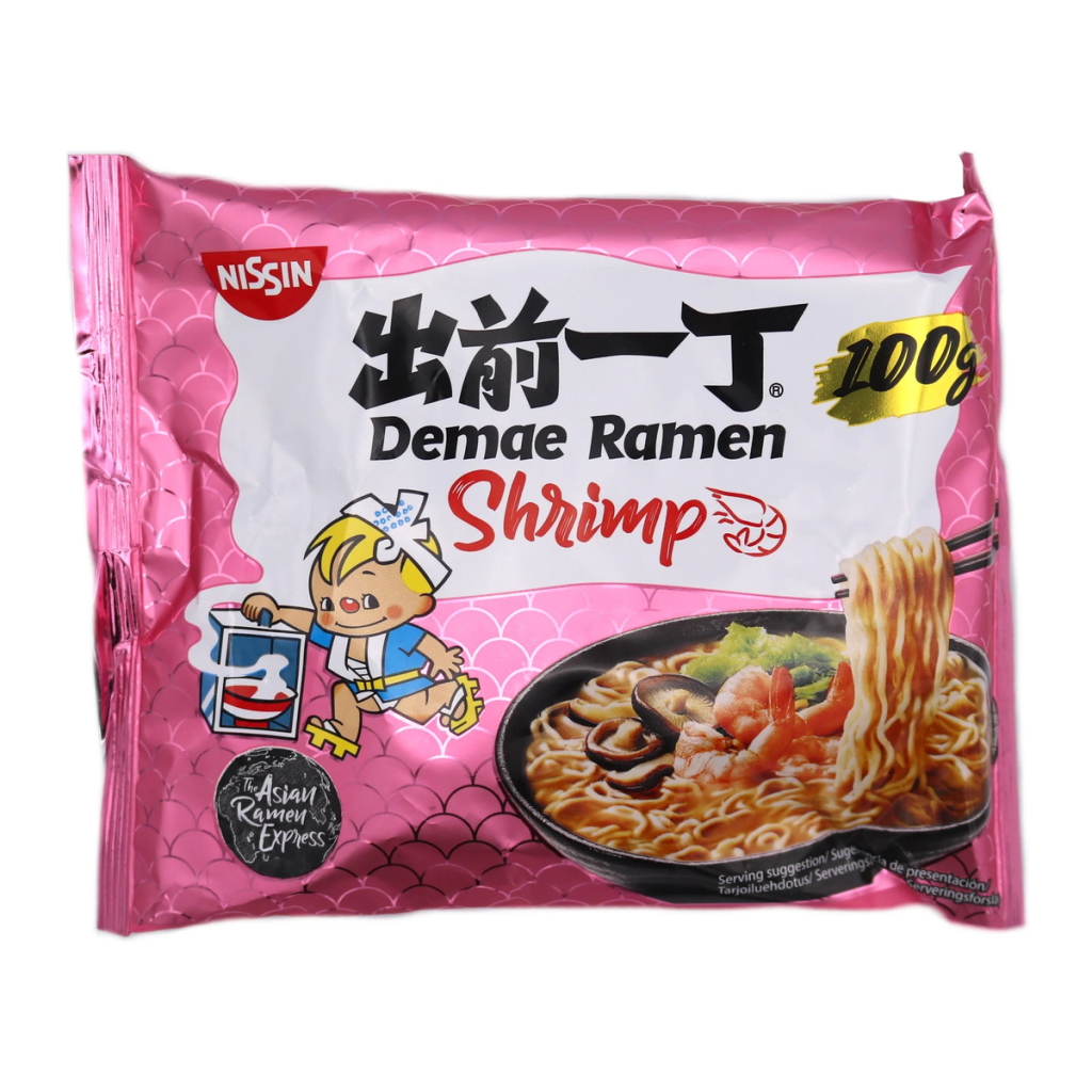 Nissin Demae Ramen Shrimp 100g