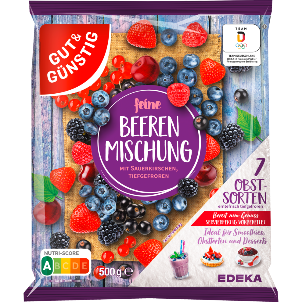 GUT&GÜNSTIG Beerenmischung 500g