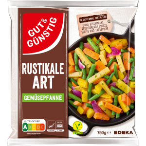 GUT&GÜNSTIG Pfannengemüse Rustikale Art 750g