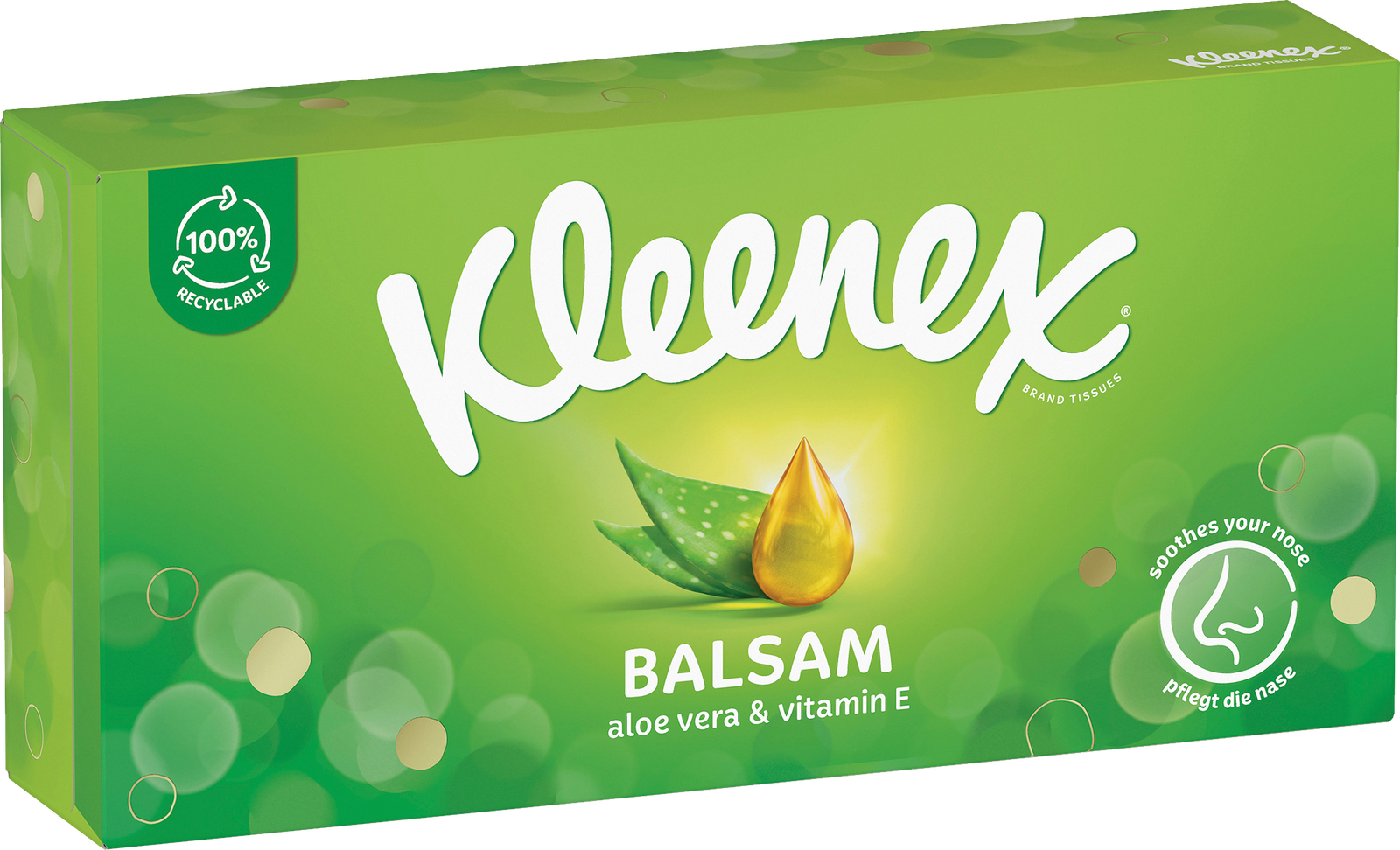 Kleenex Balsam Taschentücher Box 4-lagig 56ST
