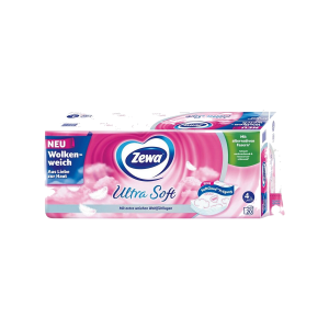 Zewa Ultra Soft Toilettenpapier Blütentraum 4-lagig 8x150BL