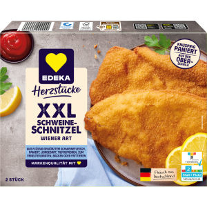 EDEKA Herzstücke XXL Schweineschnitzel 500g QS ITW