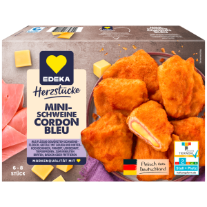 EDEKA Herzstücke Mini Cordon Bleu vom Schwein 400g QS ITW