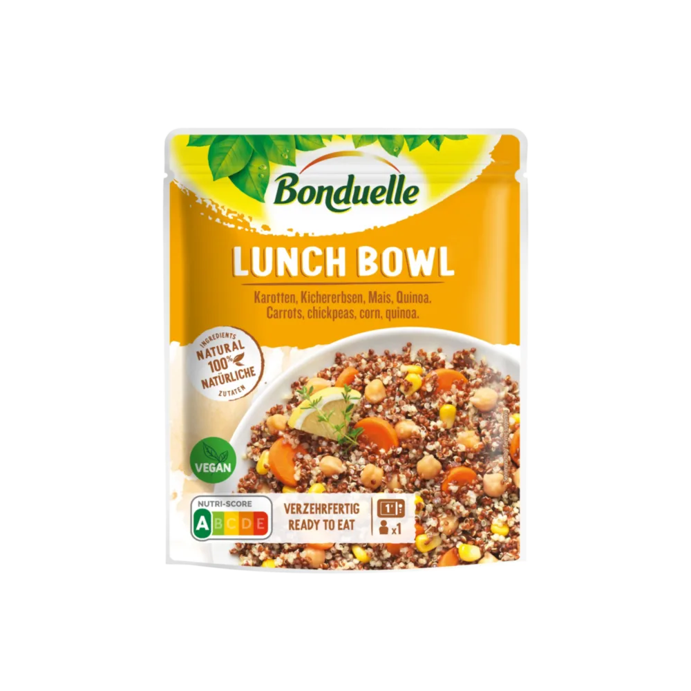 Bonduelle Lunch Bowl Karotten+Kichererbsen+Mais+Quinoa 250g