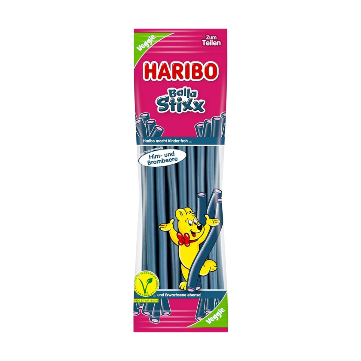 Haribo Balla Stixx Himbeere-Brombeere 200g