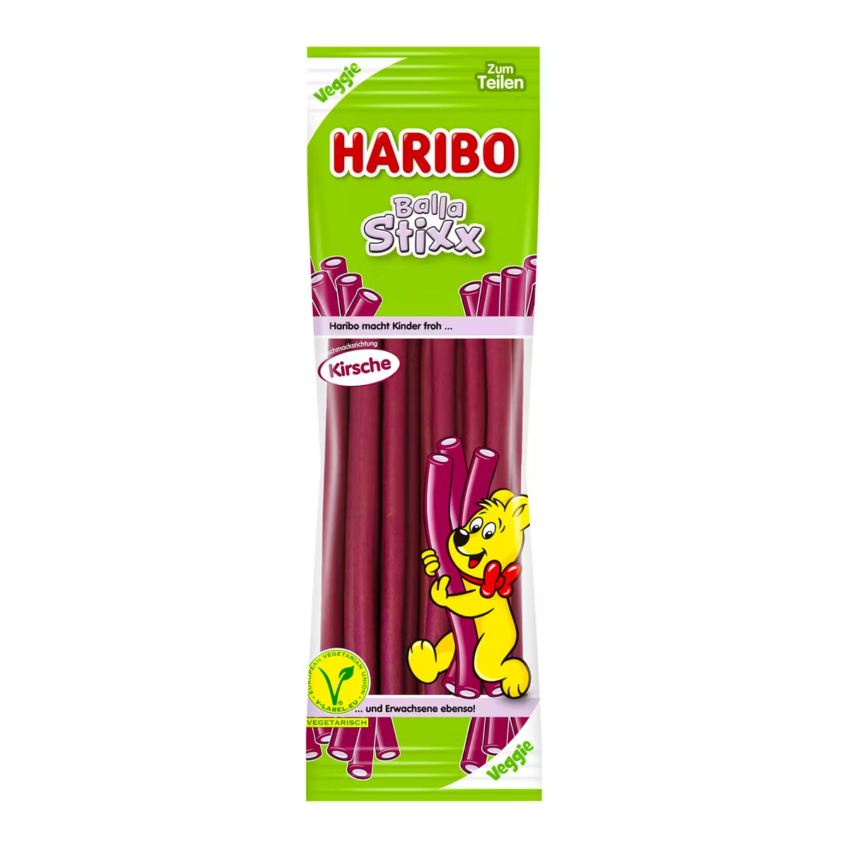 Haribo Balla Stixx Kirsch 200g