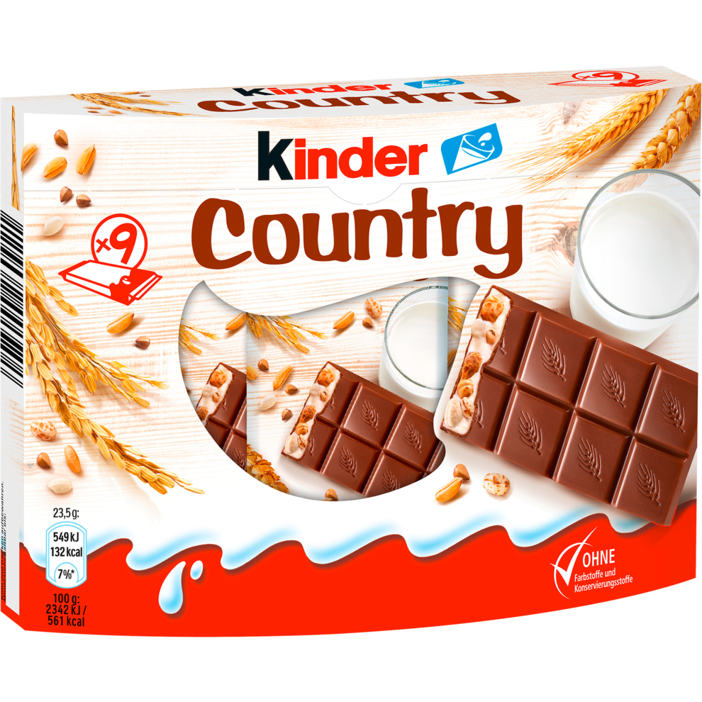 Ferrero kinder Country 9ST 211,5g