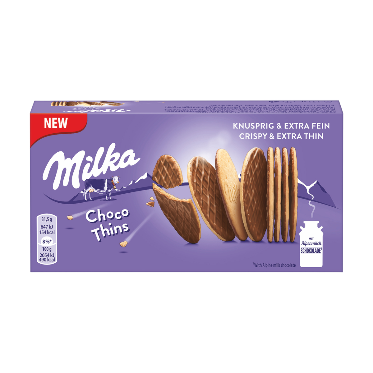 Milka Choco Thins 151g