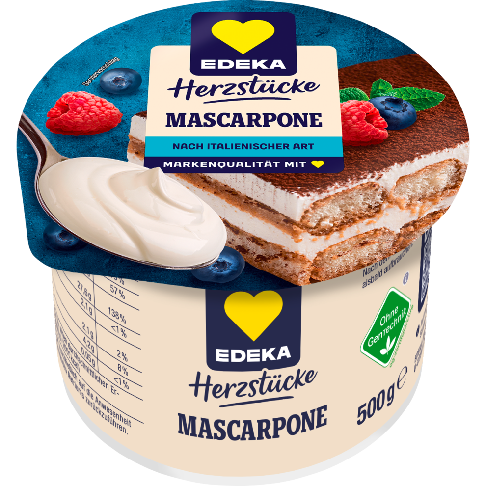 EDEKA Herzstücke Mascarpone min.82% 500g VLOG