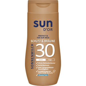 sun D'OR Sonnenmilch Schutz&Bräune LSF30 250ml