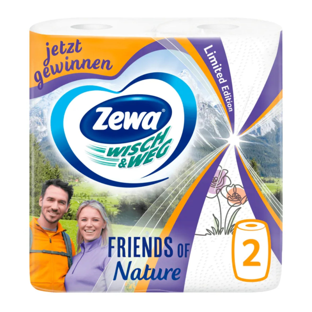 Zewa Wisch&Weg Limited Edition 2x72BL