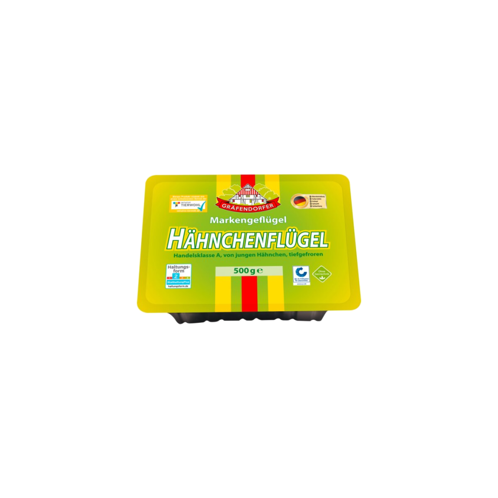 Gräfendorfer Hähnchenflügel 500g QS