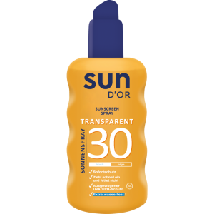 sun D'OR Sonnenspray transparent LSF 30 200ml